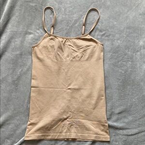 Jockey Tan Shape-wear Tank Top Women’s L